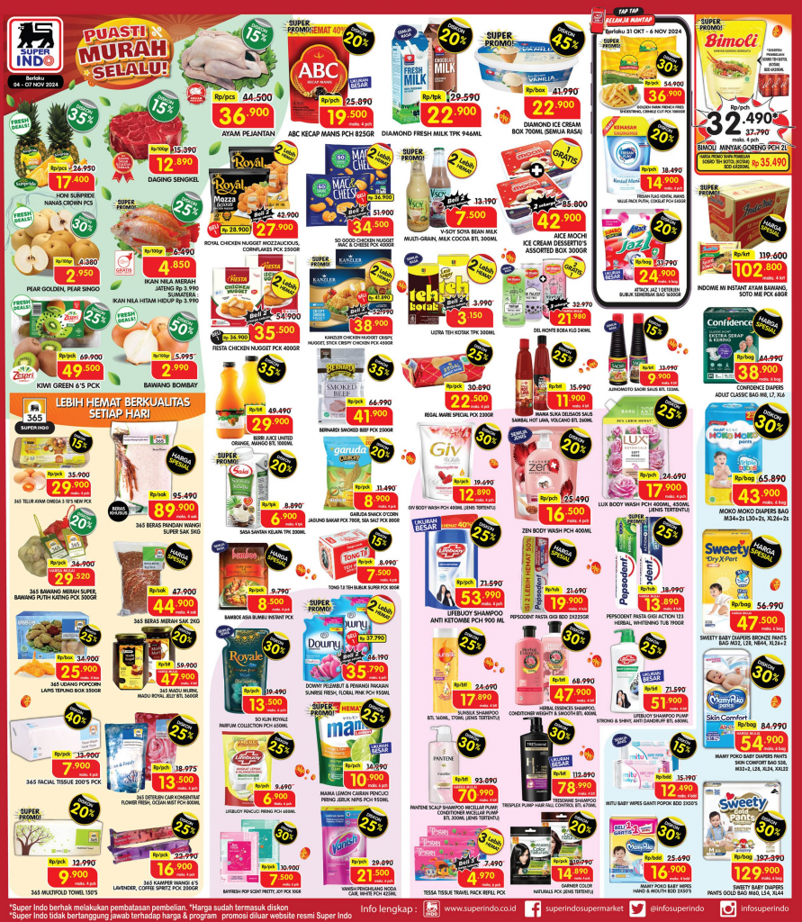 Promo Katalog SuperIndo Murah Selalu Periode 04-07 November 2024